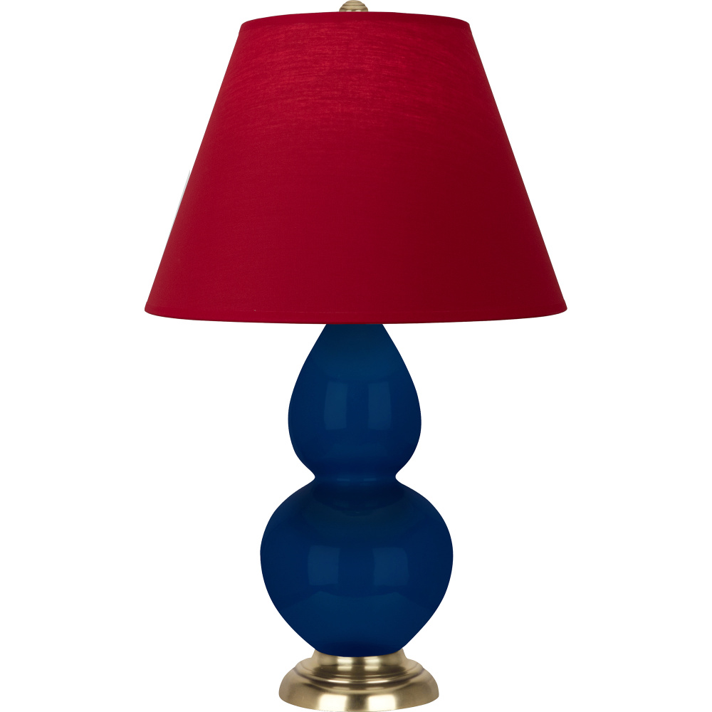 Cobalt Small Double Gourd Accent Lamp