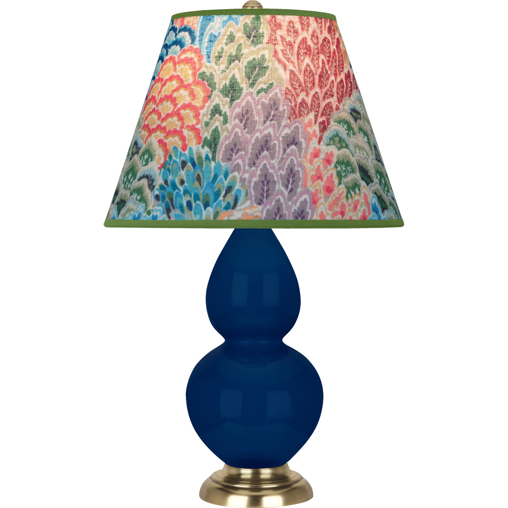 Cobalt Small Double Gourd Accent Lamp