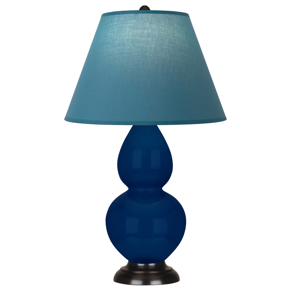 Cobalt Small Double Gourd Accent Lamp