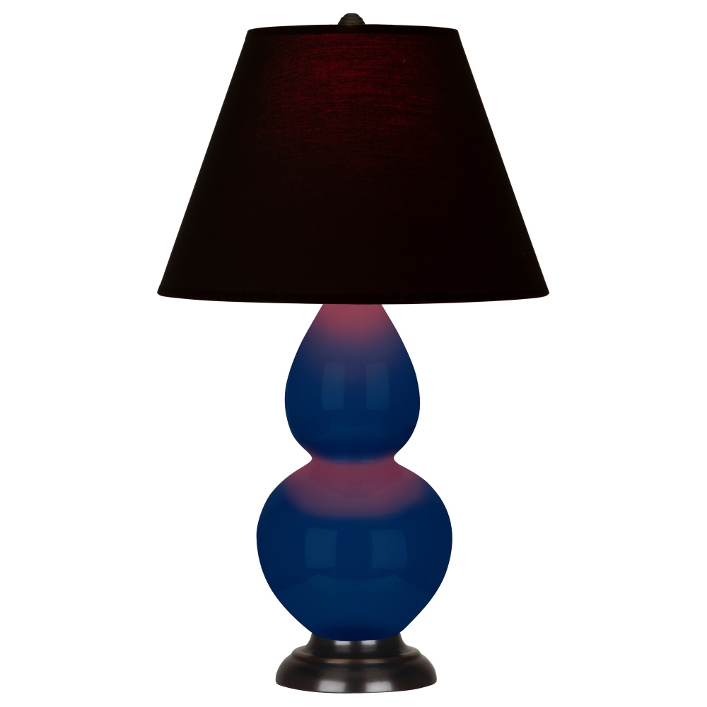 Cobalt Small Double Gourd Accent Lamp