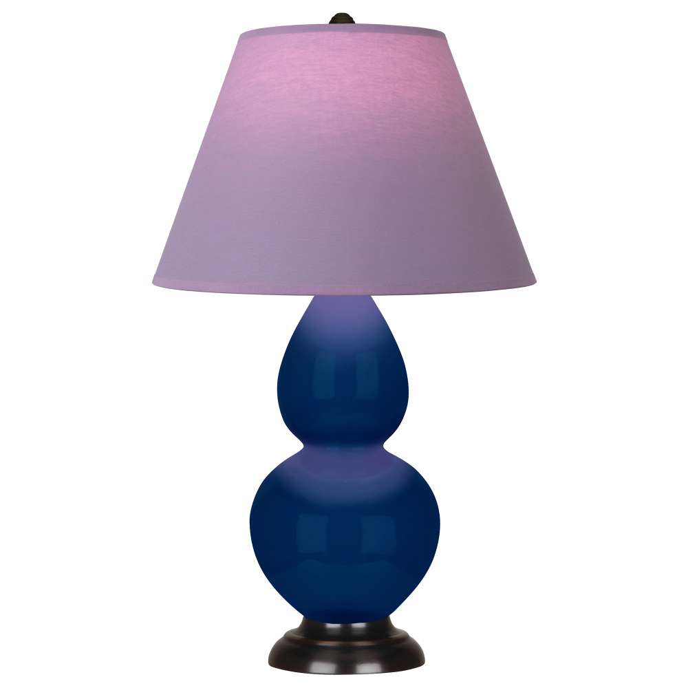 Cobalt Small Double Gourd Accent Lamp