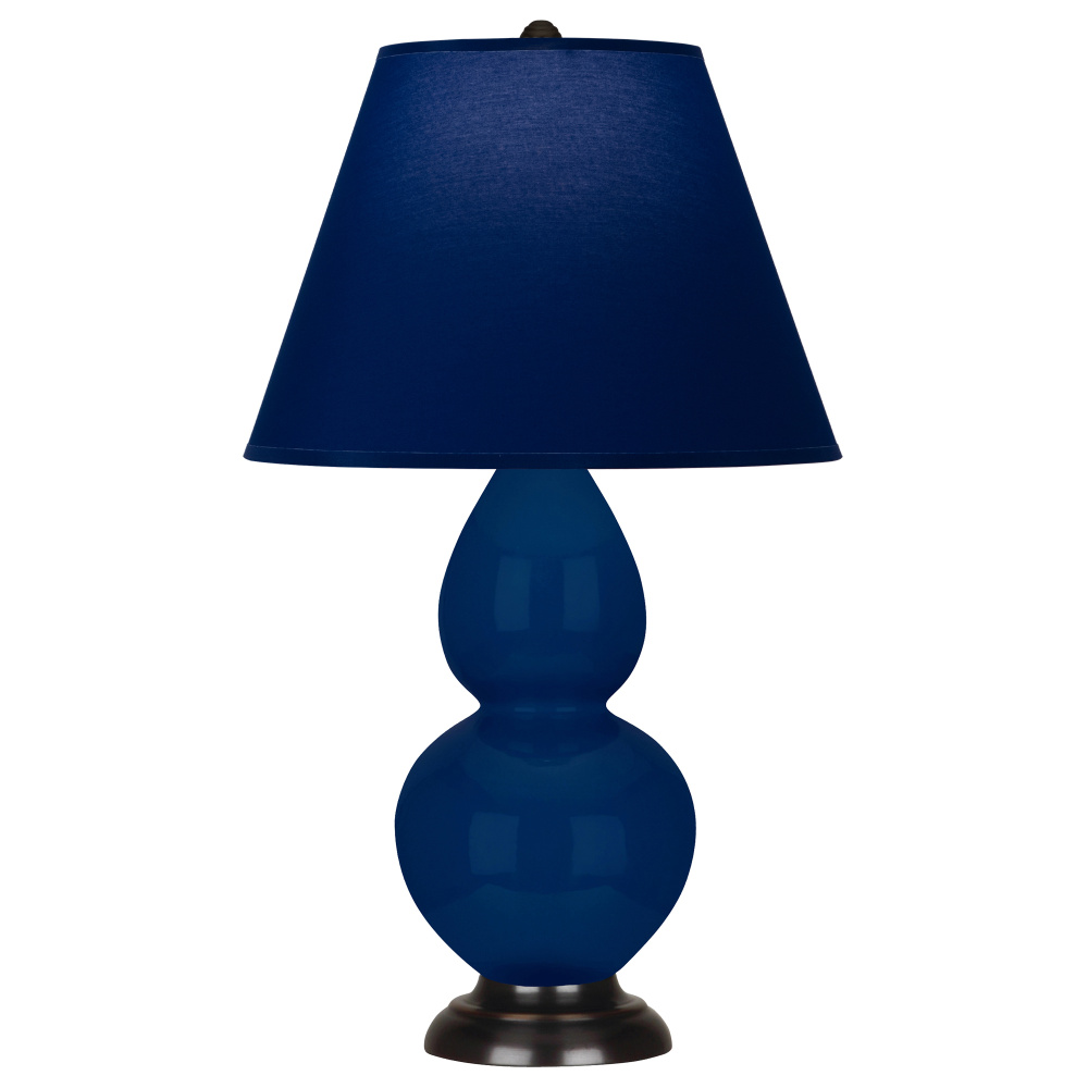Cobalt Small Double Gourd Accent Lamp