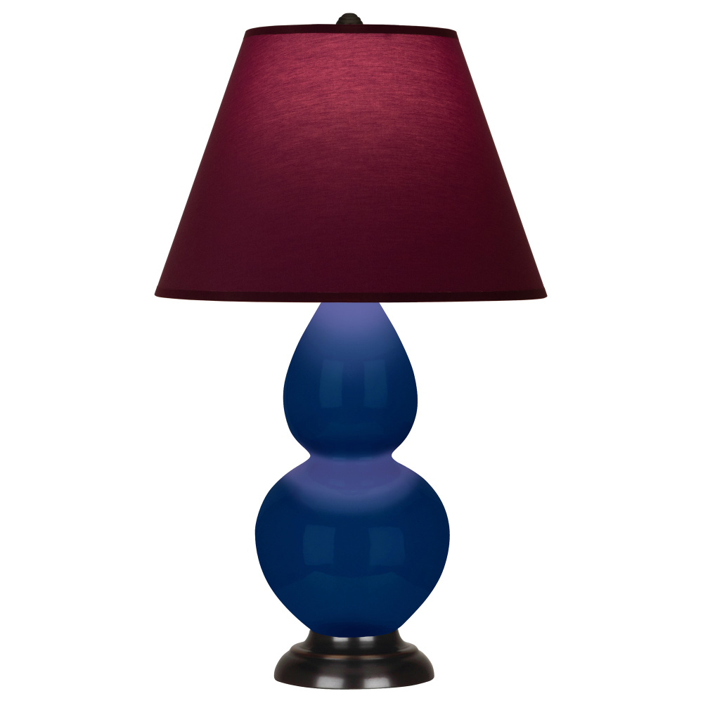 Cobalt Small Double Gourd Accent Lamp