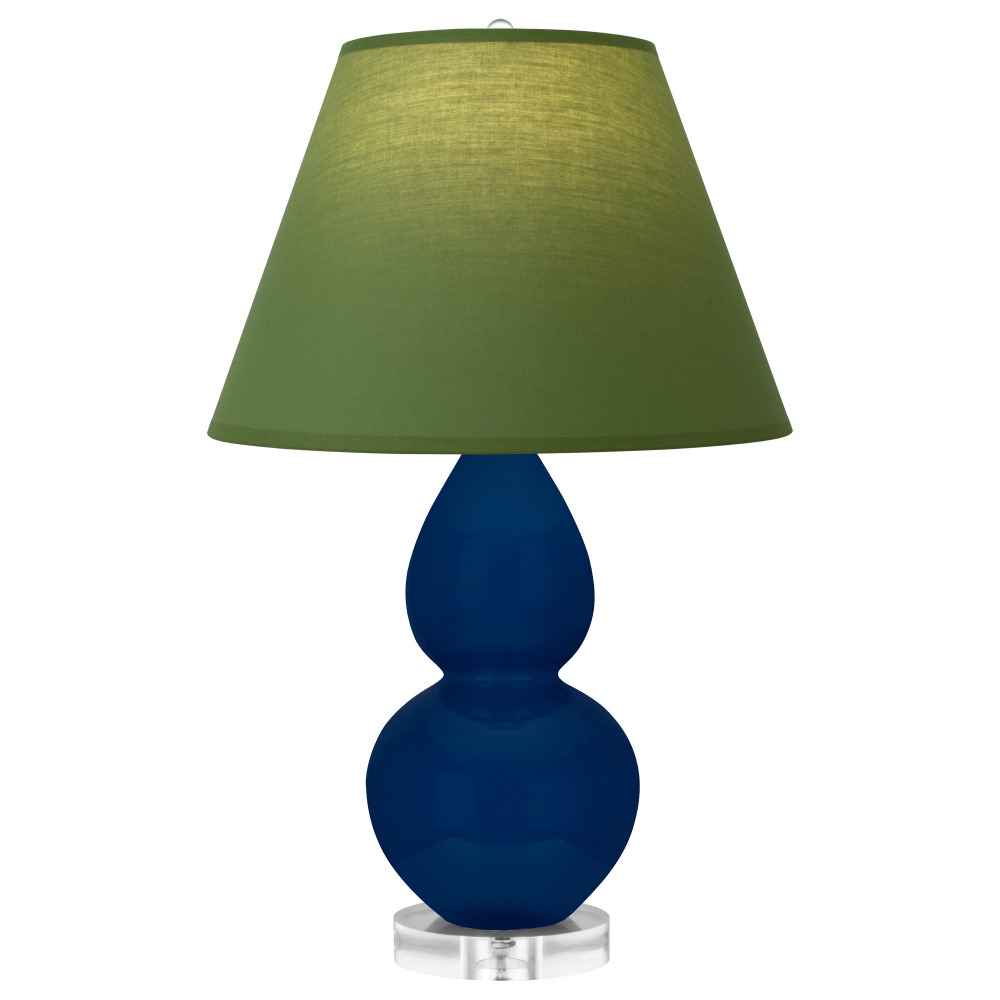 Cobalt Small Double Gourd Accent Lamp