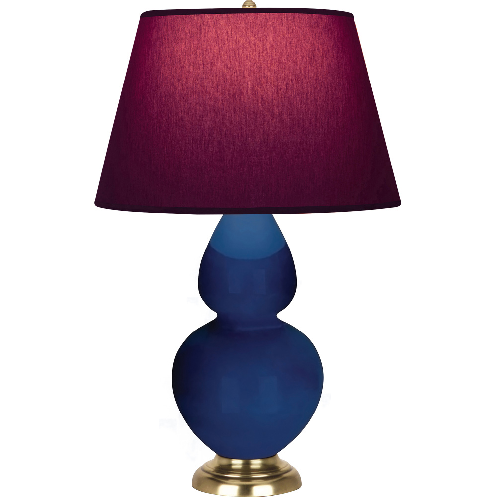 Cobalt Double Gourd Table Lamp