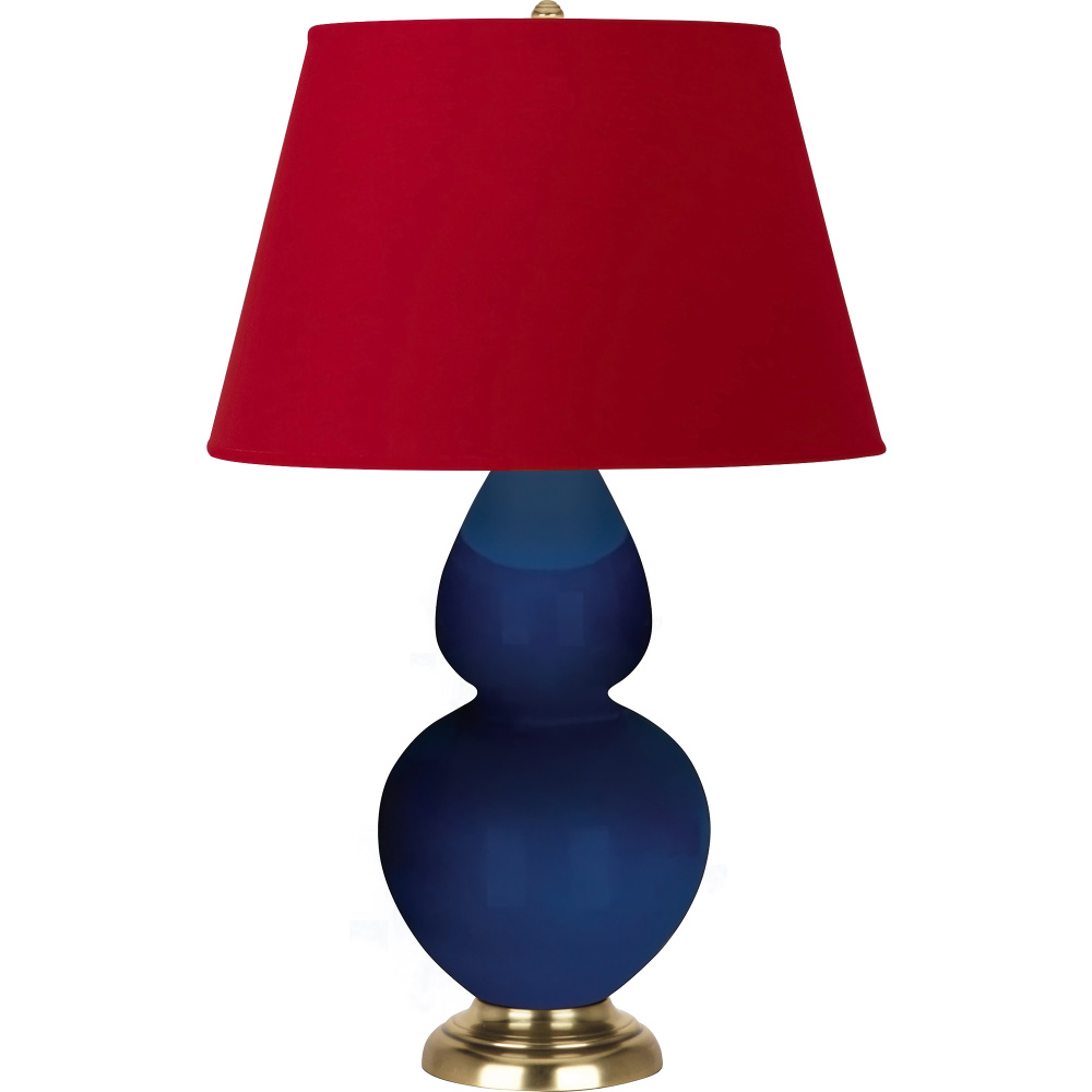Cobalt Double Gourd Table Lamp
