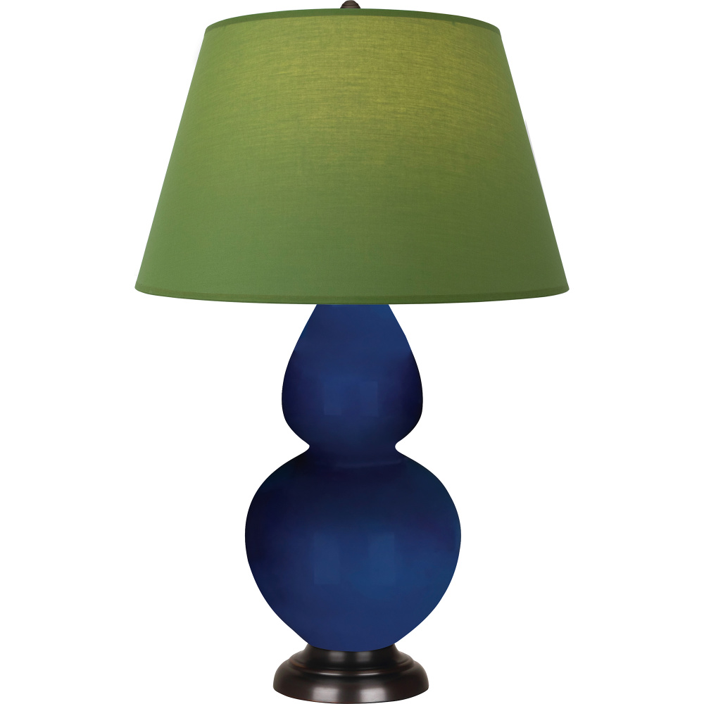 Cobalt Double Gourd Table Lamp