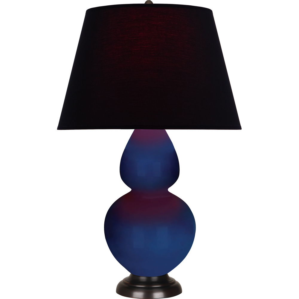 Cobalt Double Gourd Table Lamp