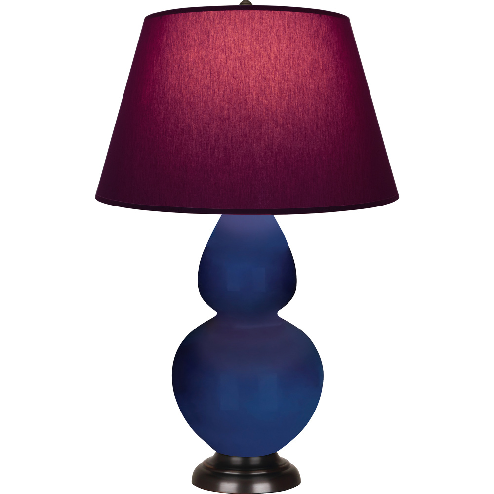 Cobalt Double Gourd Table Lamp