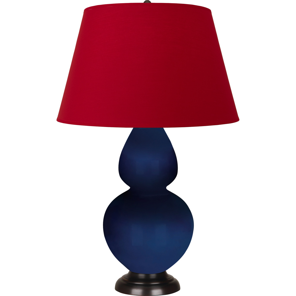 Cobalt Double Gourd Table Lamp