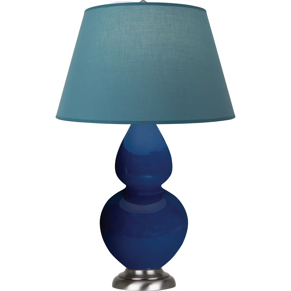 Cobalt Double Gourd Table Lamp