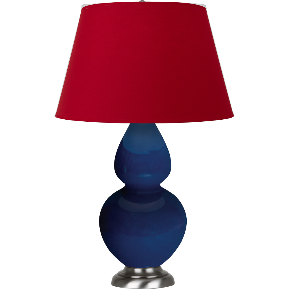 Cobalt Double Gourd Table Lamp