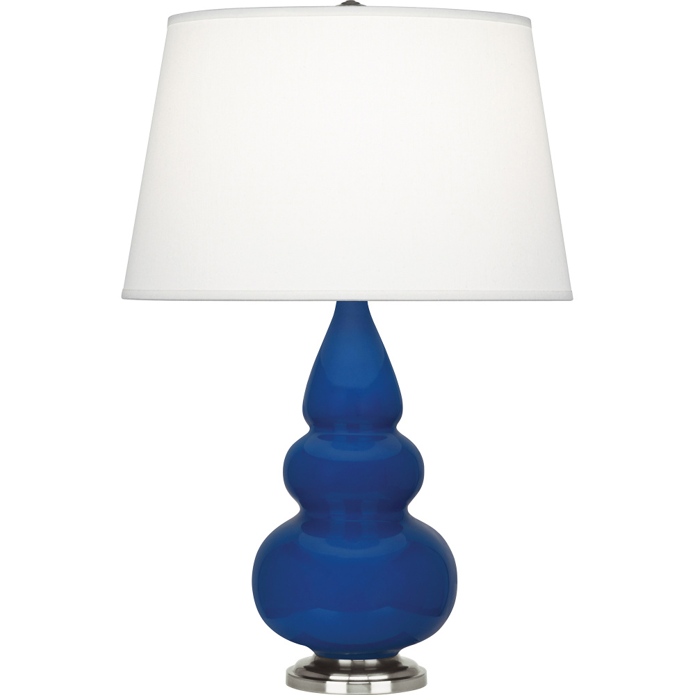 Cobalt Small Triple Gourd Accent Lamp