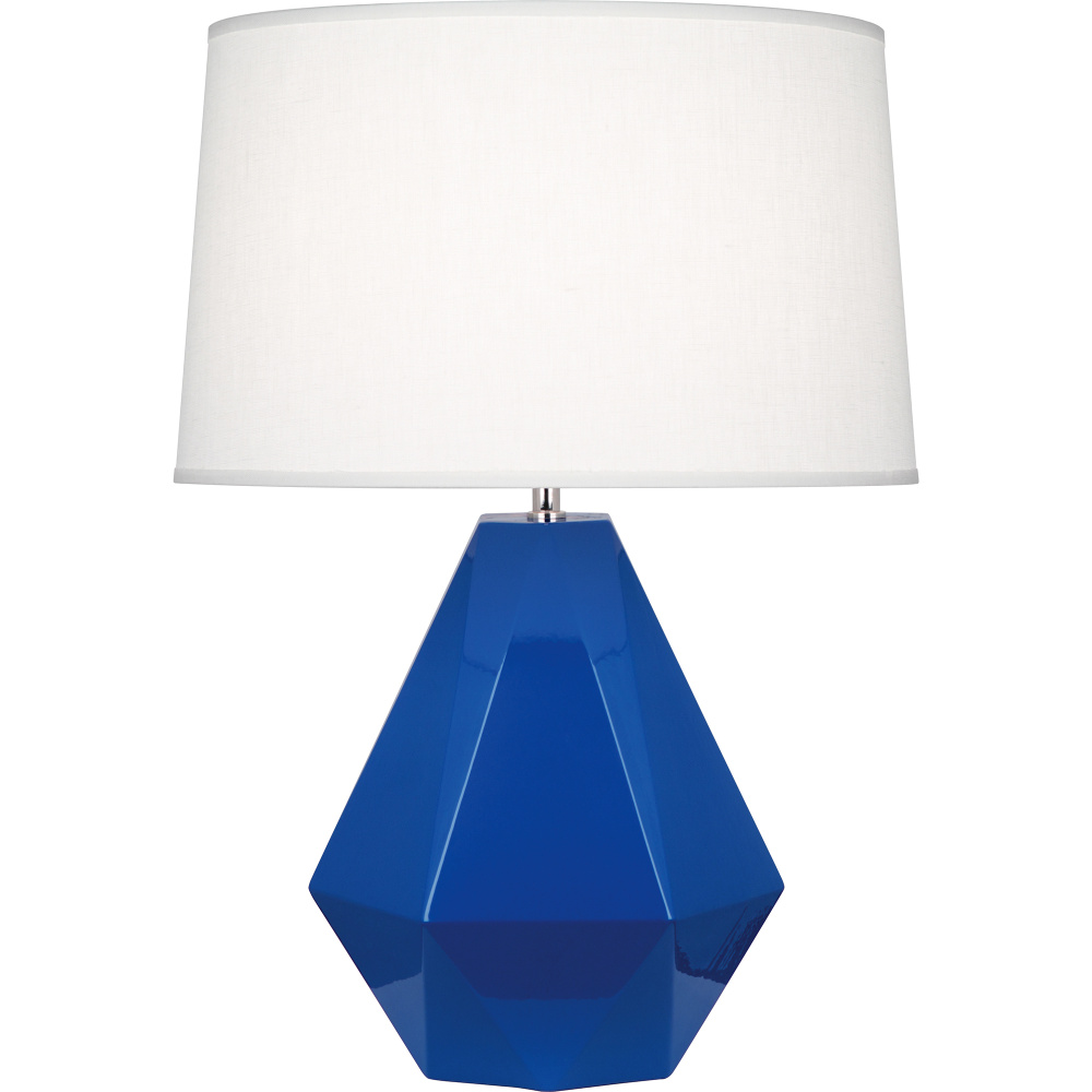 Cobalt Delta Table Lamp