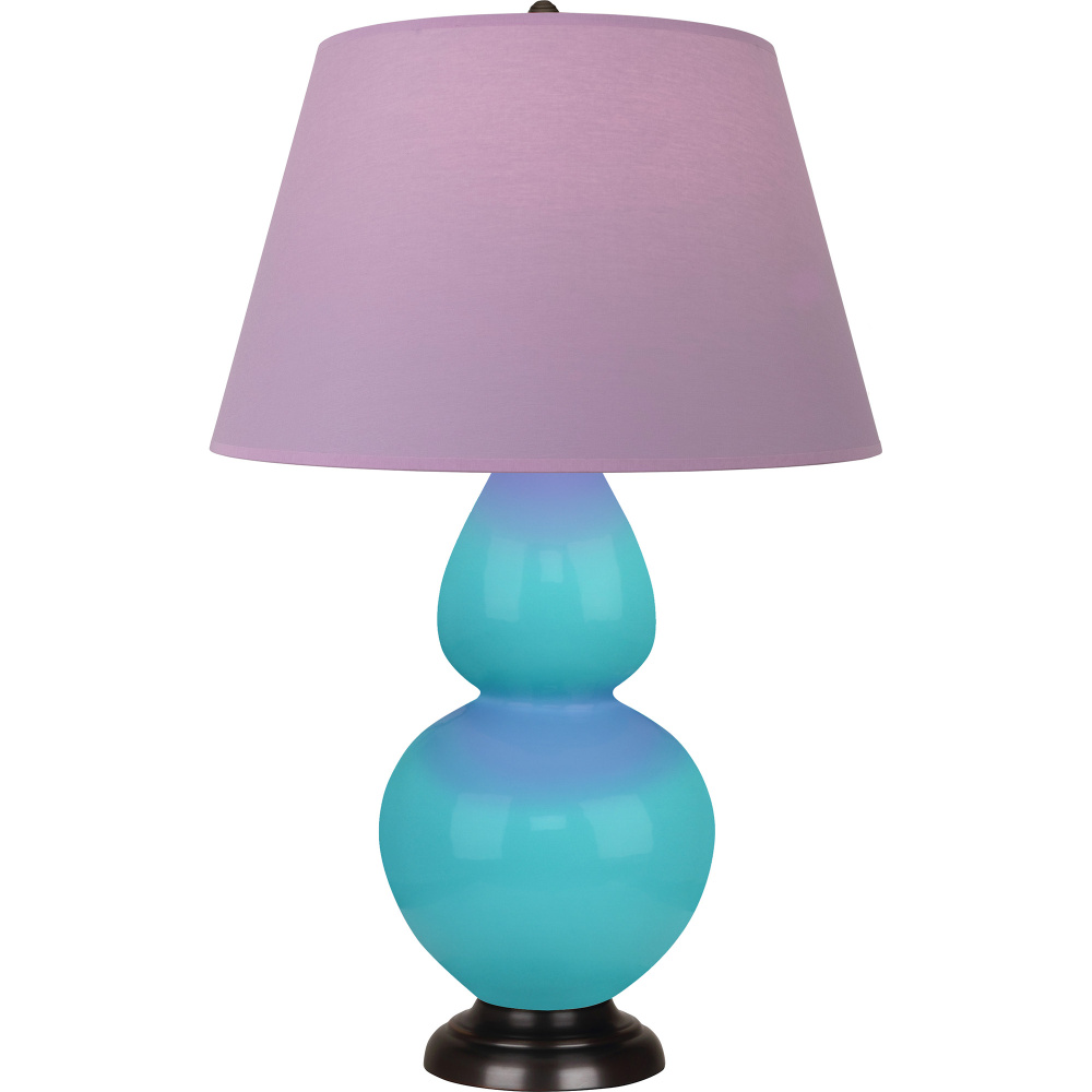 Egg Blue Double Gourd Table Lamp