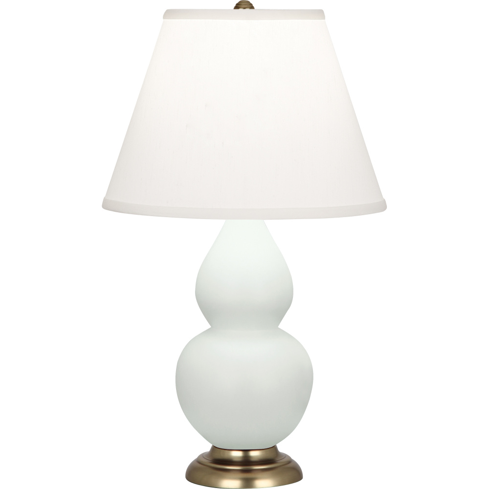 Matte Celadon Small Double Gourd Accent Lamp