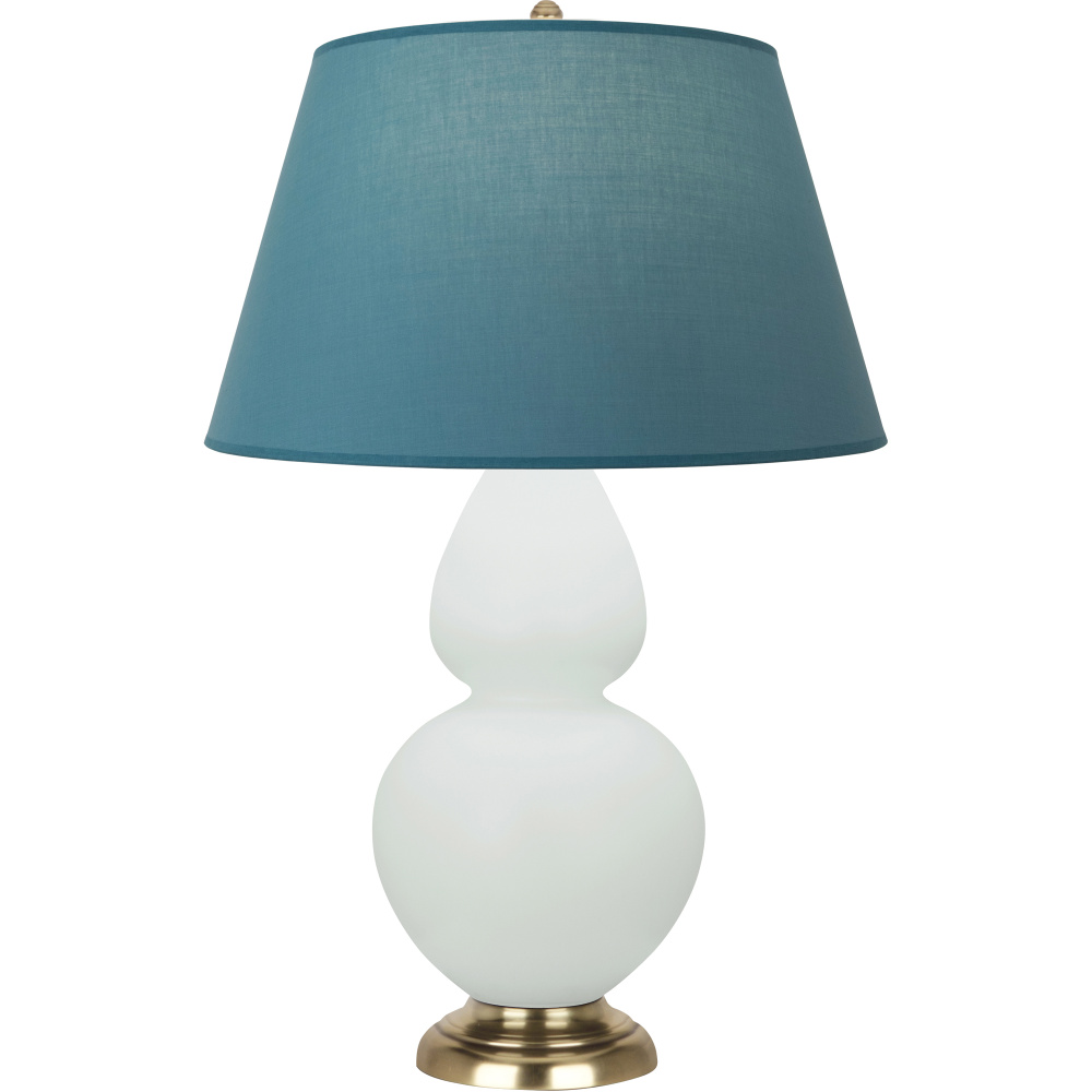 Matte Celadon Double Gourd Table Lamp