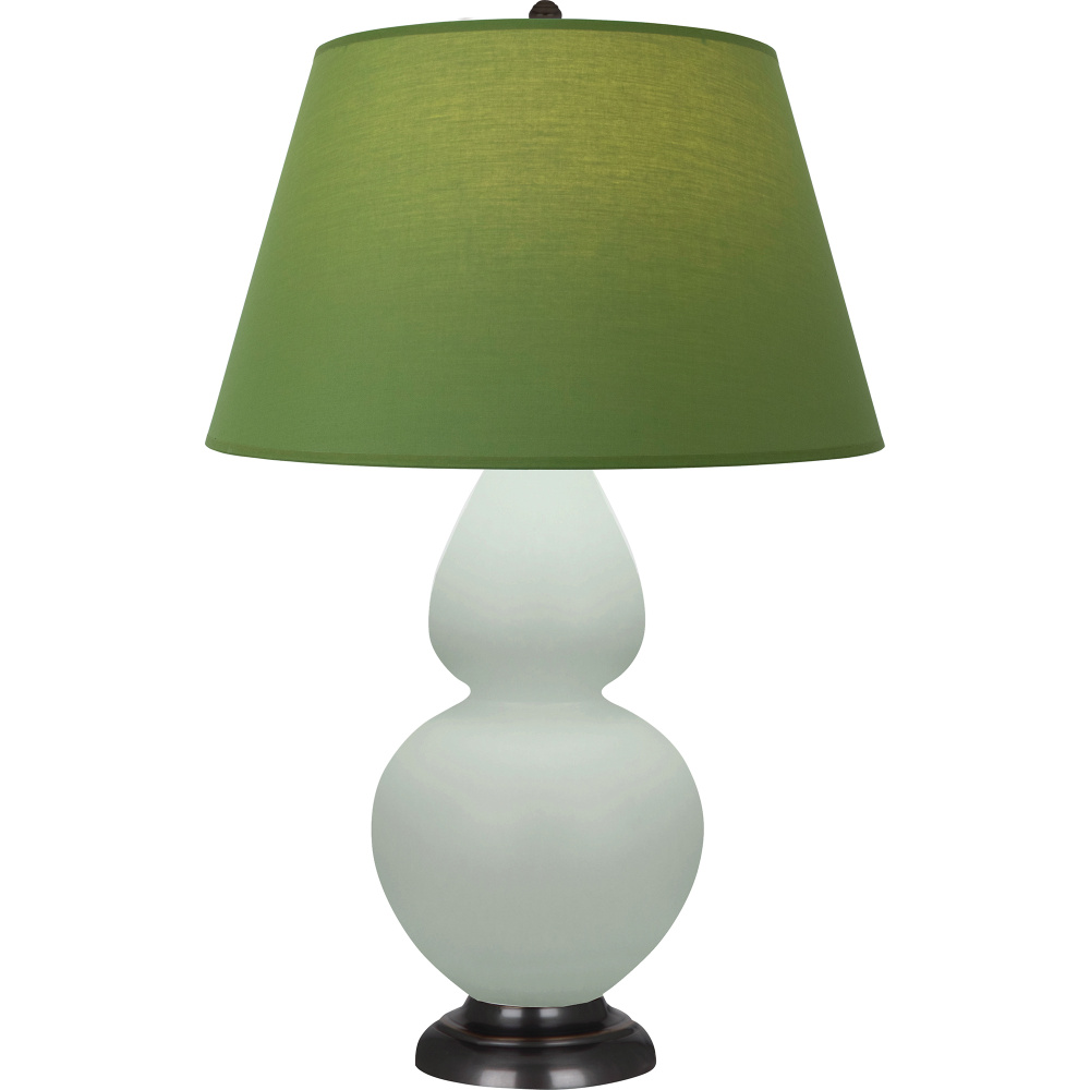 Matte Celadon Double Gourd Table Lamp