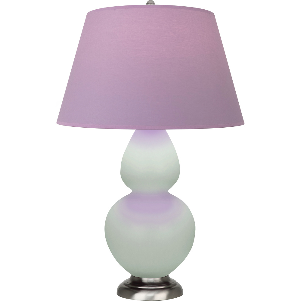 Matte Celadon Double Gourd Table Lamp