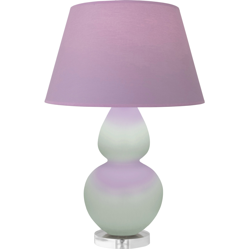 Matte Celadon Double Gourd Table Lamp
