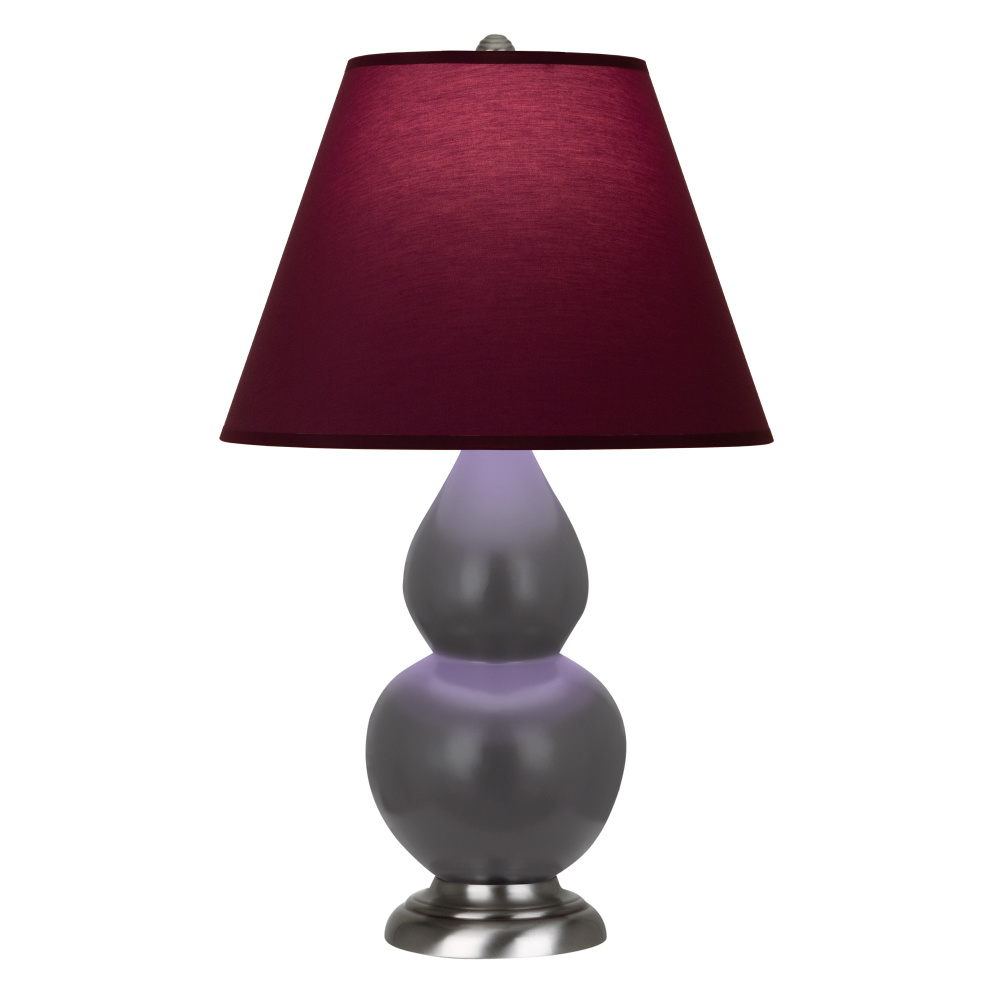 Matte Ash Small Double Gourd Accent Lamp