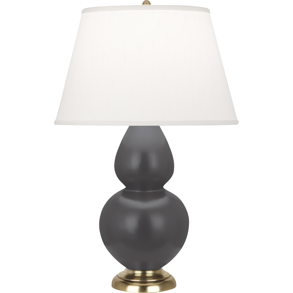 Matte Ash Double Gourd Table Lamp
