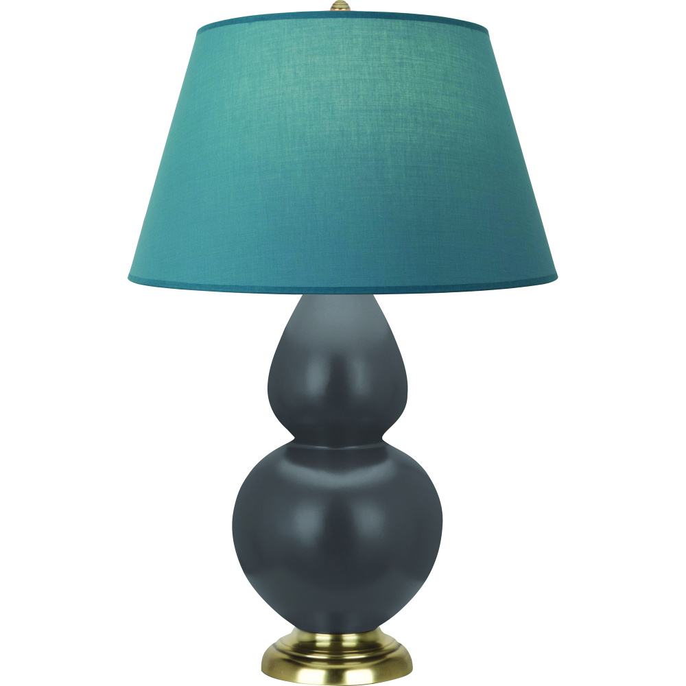 Matte Ash Double Gourd Table Lamp