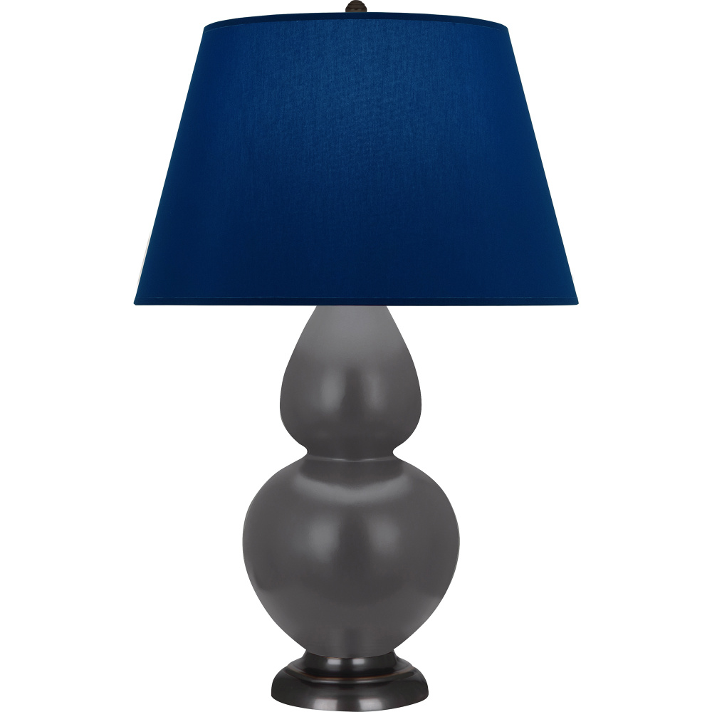 Matte Ash Double Gourd Table Lamp