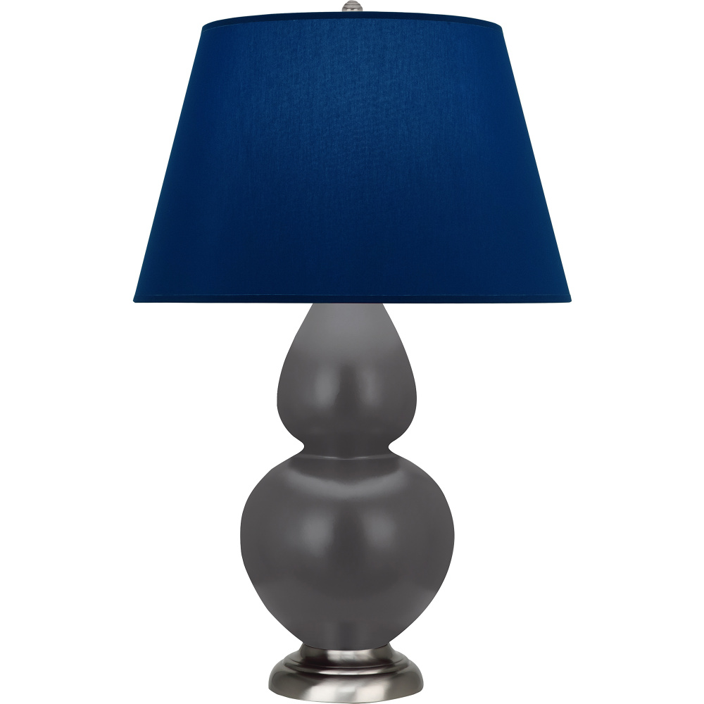 Matte Ash Double Gourd Table Lamp