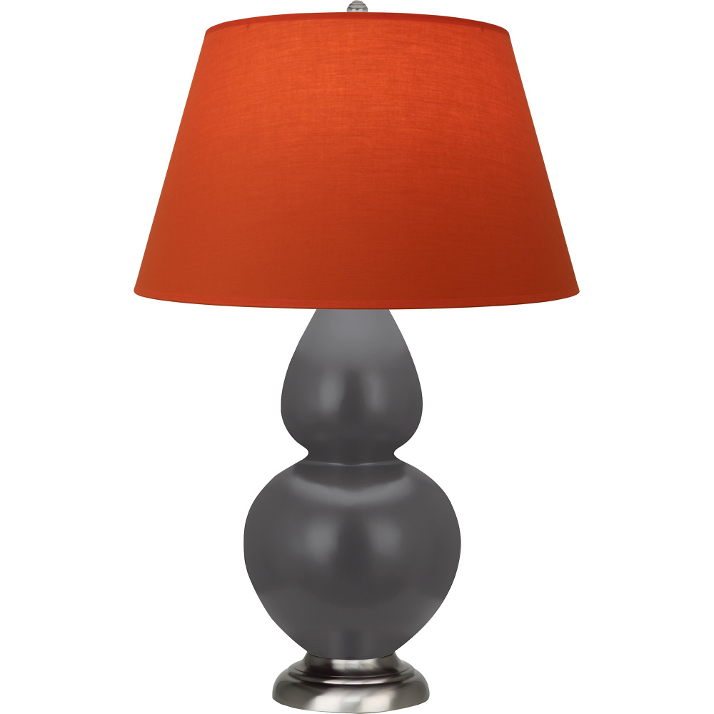 Matte Ash Double Gourd Table Lamp