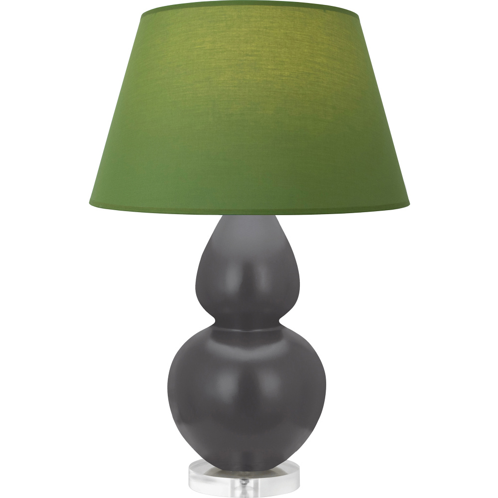 Matte Ash Double Gourd Table Lamp