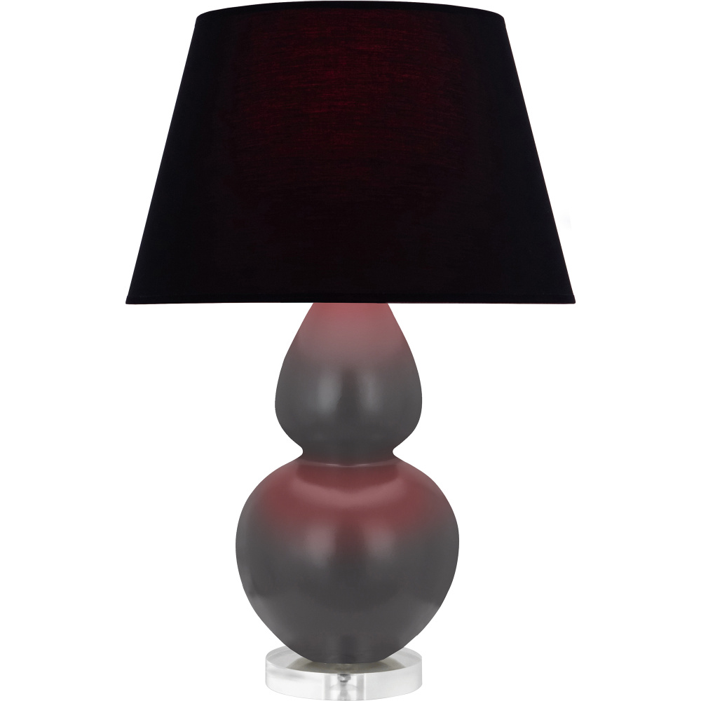Matte Ash Double Gourd Table Lamp
