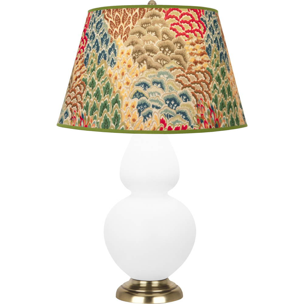 Matte Daisy Double Gourd Table Lamp