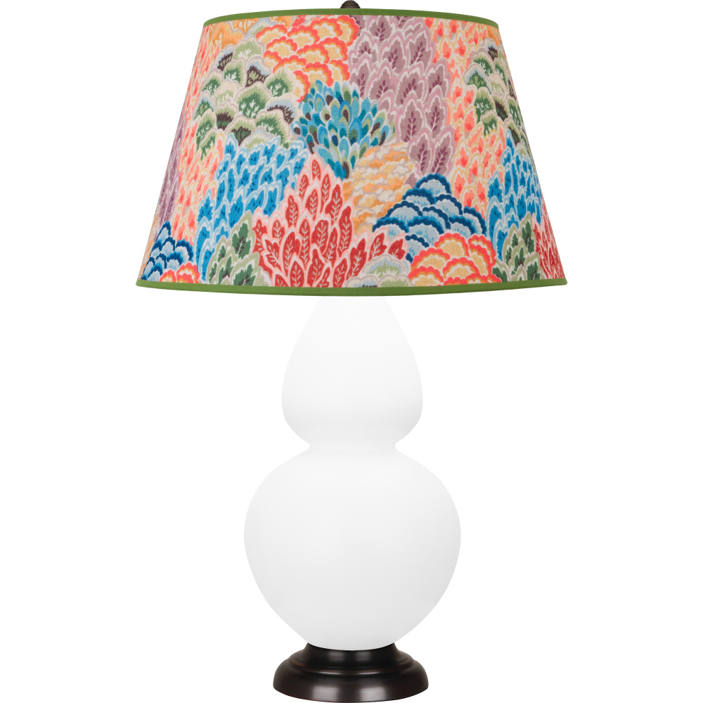 Matte Daisy Double Gourd Table Lamp