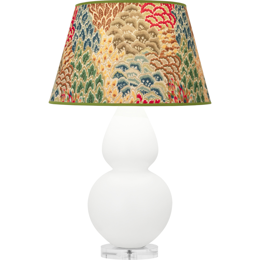 Matte Daisy Double Gourd Table Lamp