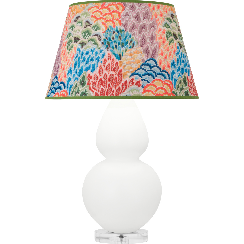 Matte Daisy Double Gourd Table Lamp