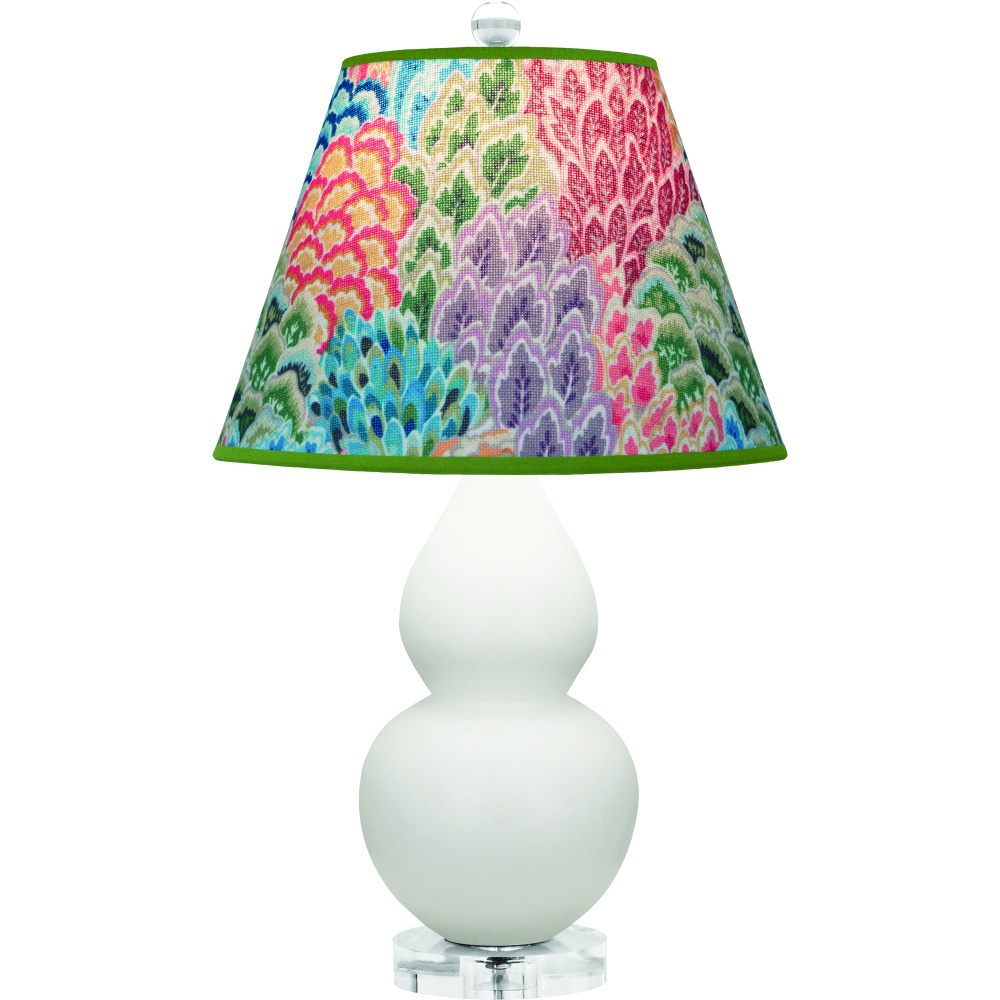 Matte Lily Small Double Gourd Accent Lamp