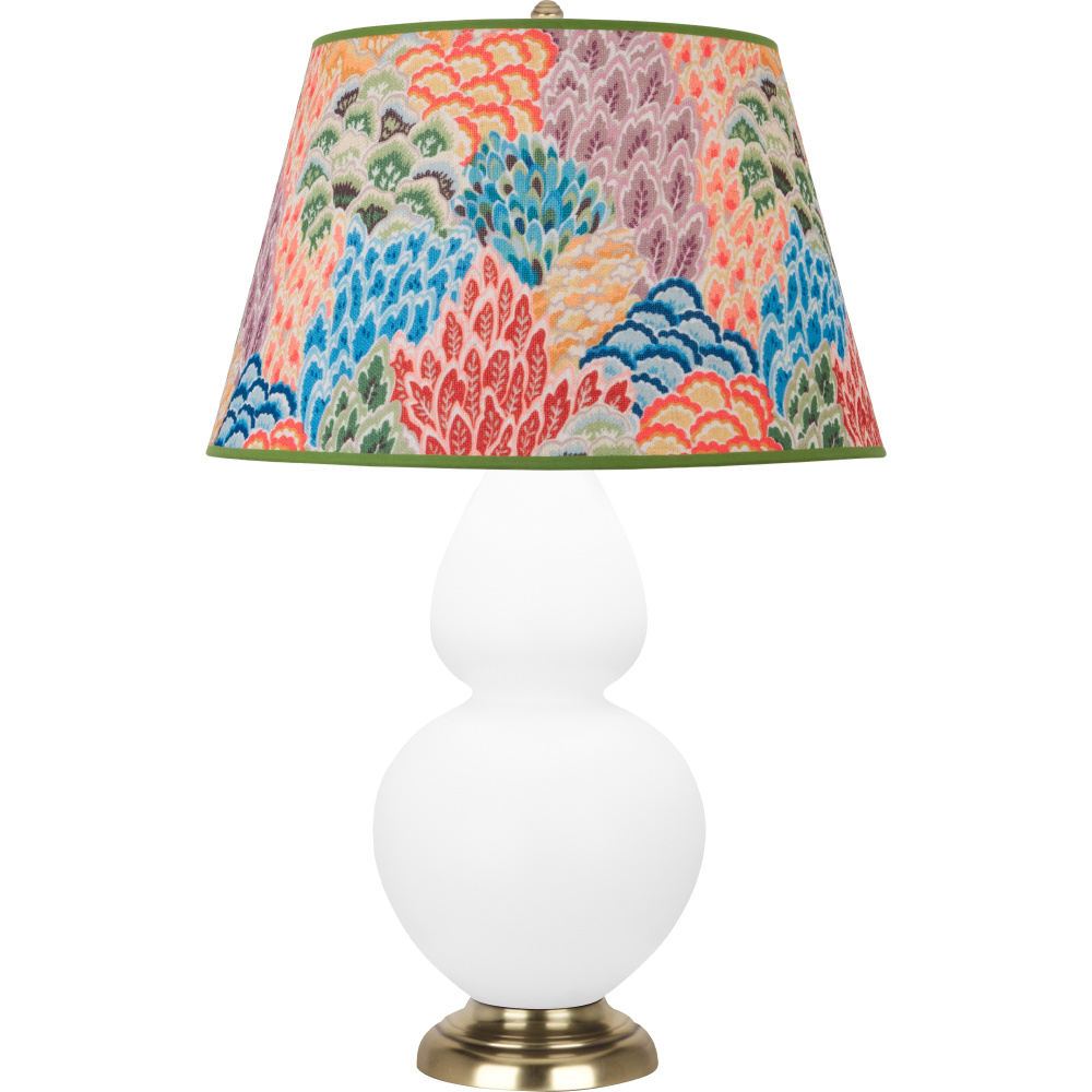 Matte Lily Double Gourd Table Lamp