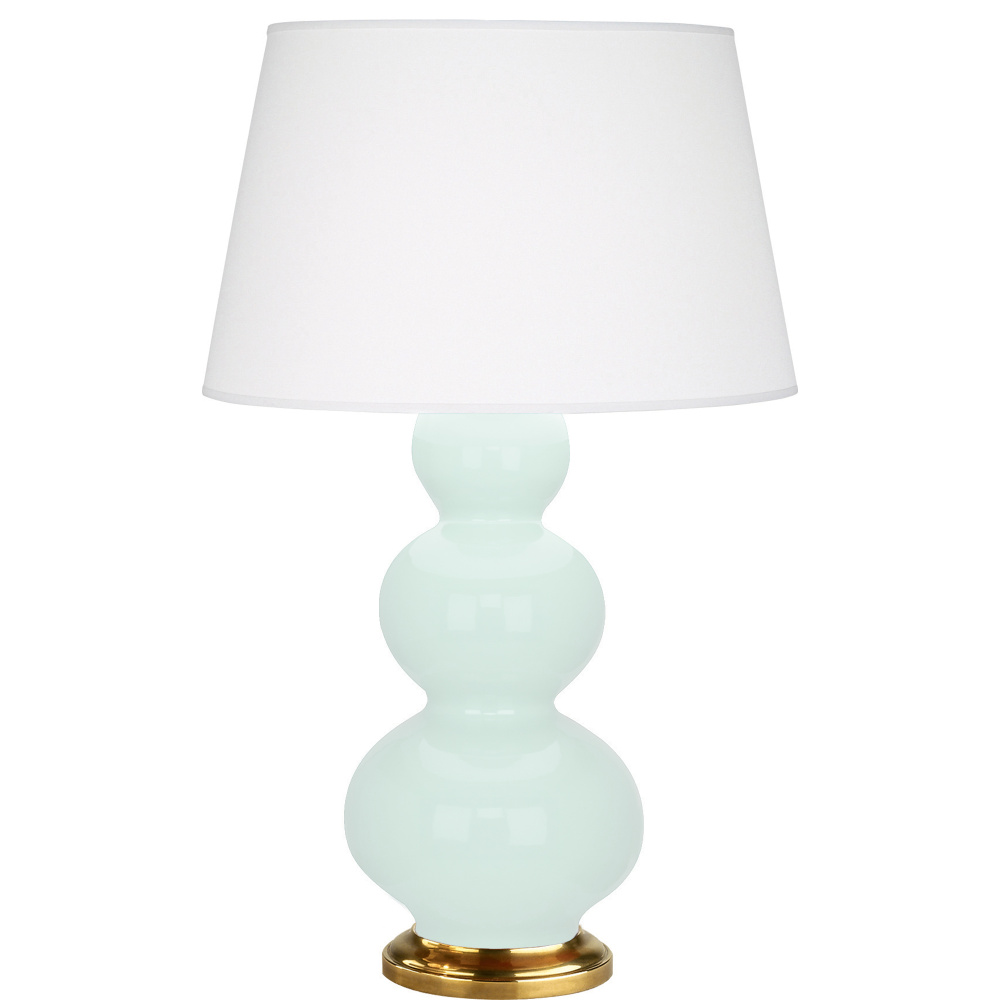 Mint Triple Gourd Table Lamp