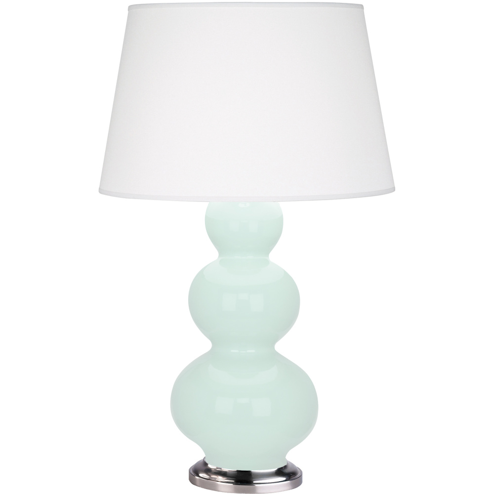 Mint Triple Gourd Table Lamp
