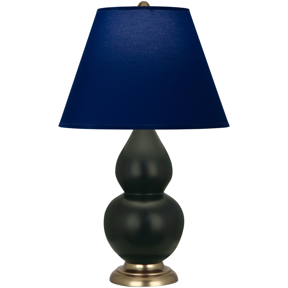 Matte Obsidian Small Double Gourd Accent Lamp