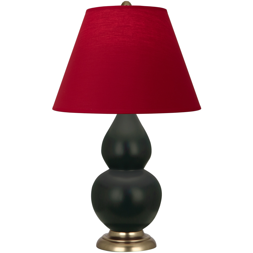Matte Obsidian Small Double Gourd Accent Lamp
