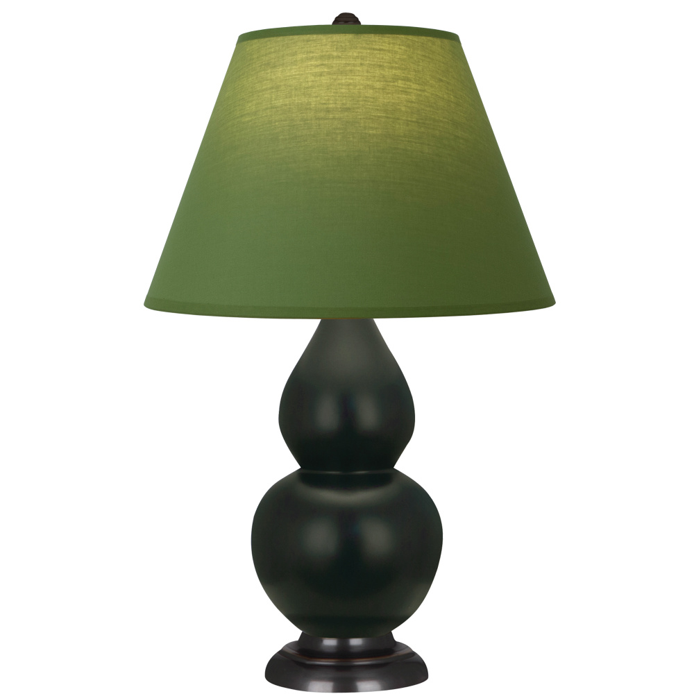 Matte Obsidian Small Double Gourd Accent Lamp