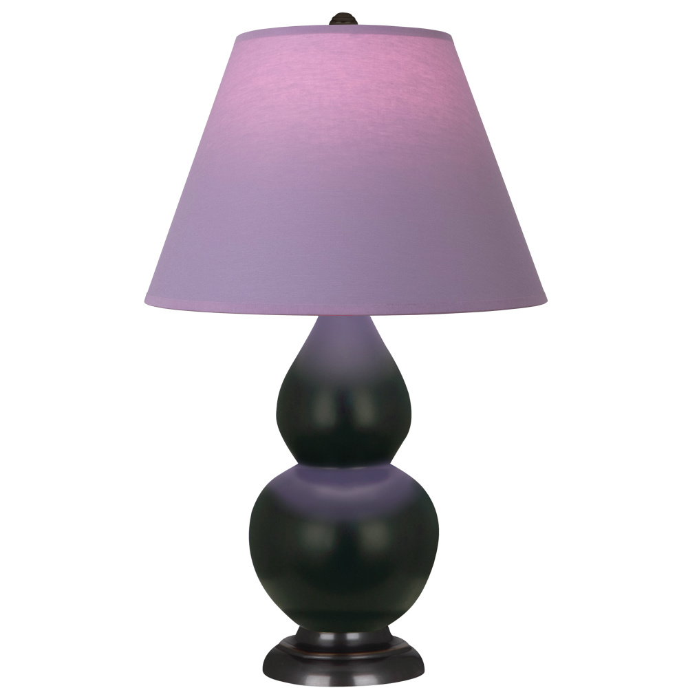 Matte Obsidian Small Double Gourd Accent Lamp