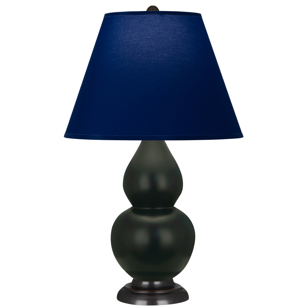 Matte Obsidian Small Double Gourd Accent Lamp