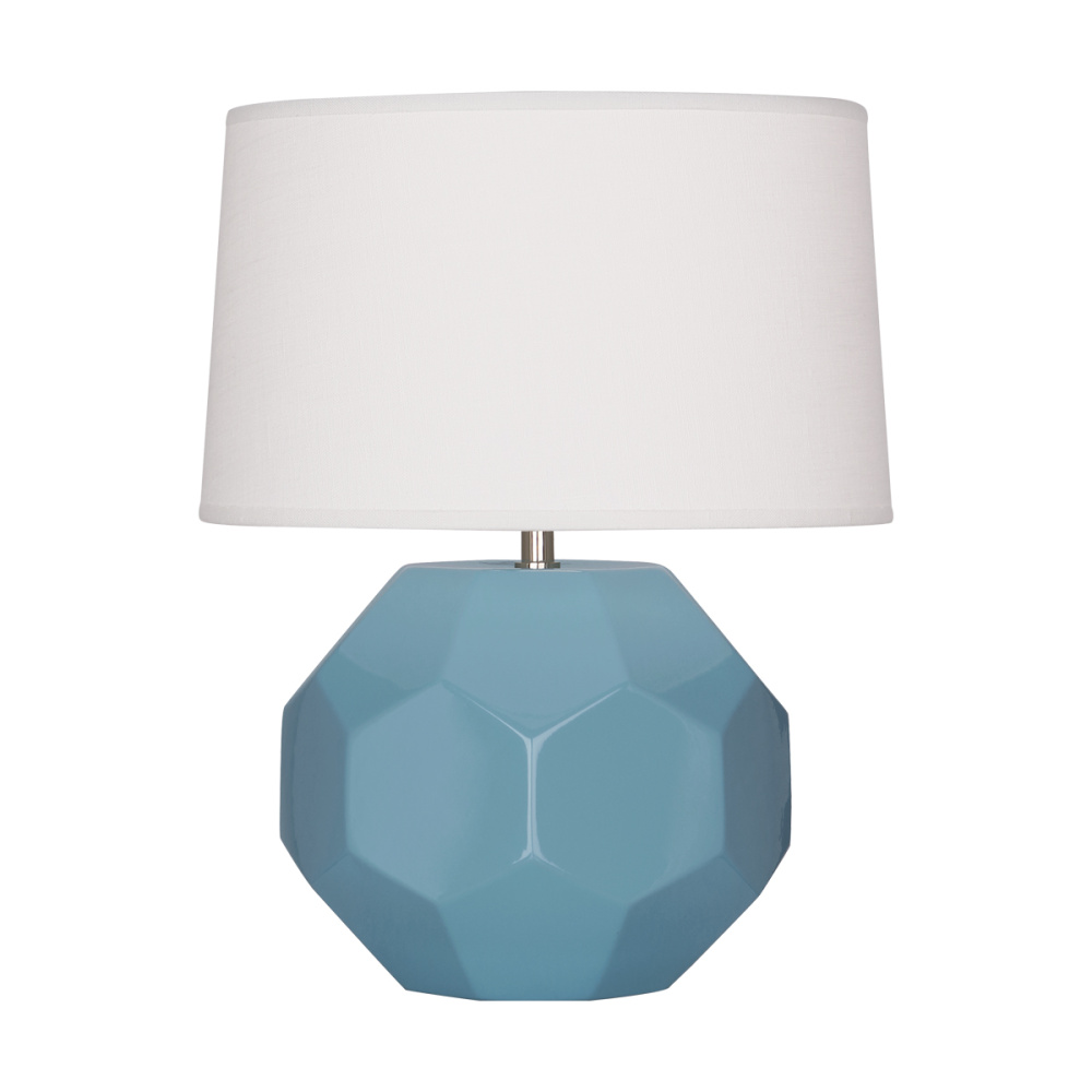 Steel Blue Small Franklin Accent Lamp