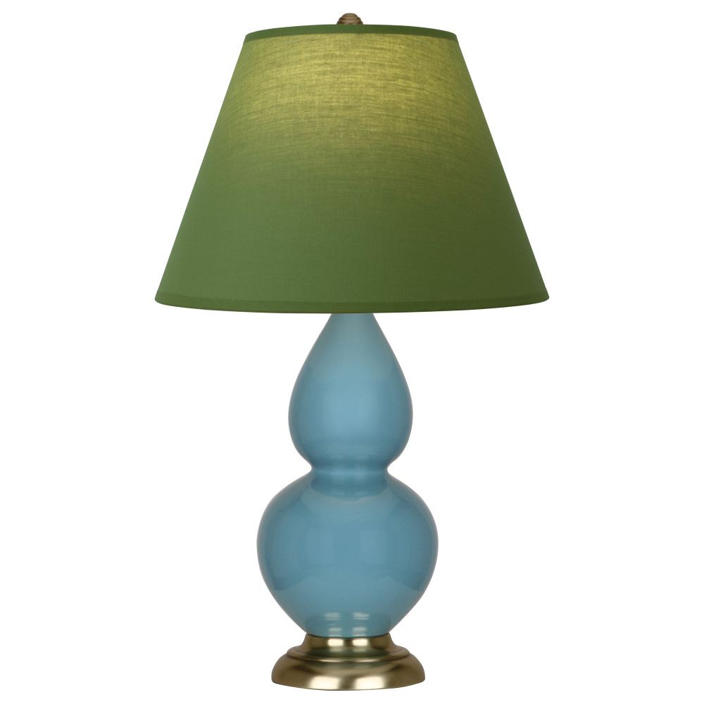 Steel Blue Small Double Gourd Accent Lamp
