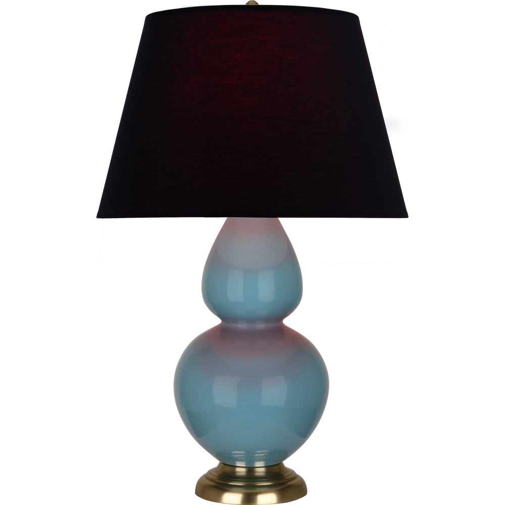 Steel Blue Double Gourd Table Lamp
