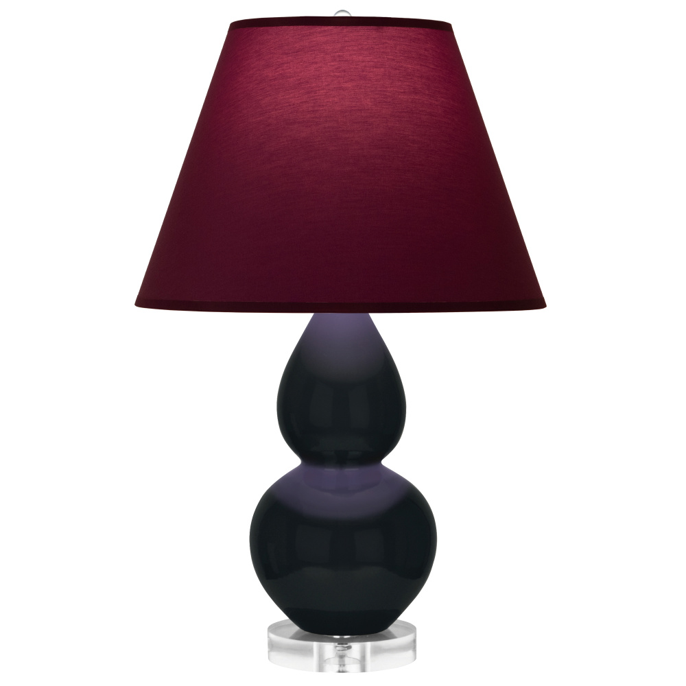 Obsidian Small Double Gourd Accent Lamp