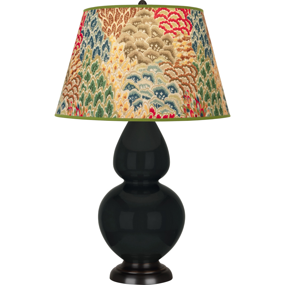 Obsidian Double Gourd Table Lamp